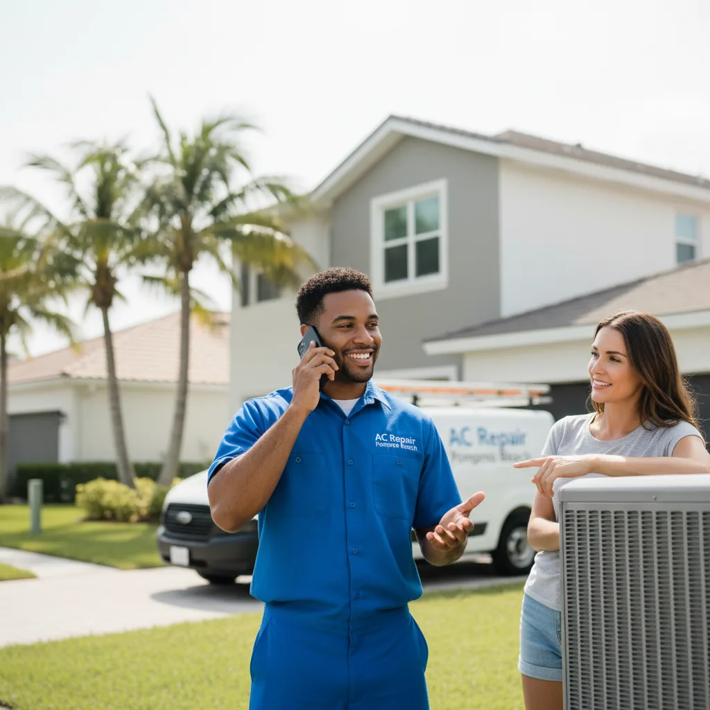 AC Repair Pompano Beach customer support in Davidson